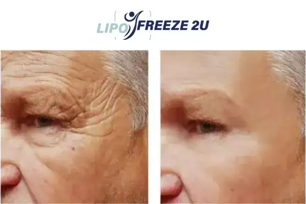 Mens before and after Morpheus 8 Wallingford results.