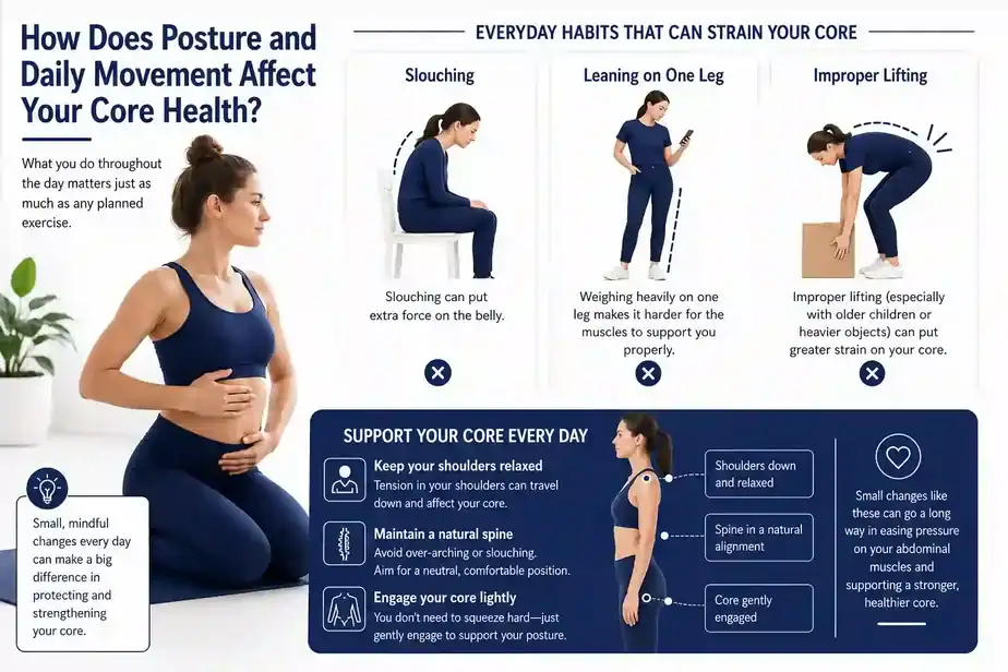 How Does Posture and Daily Movement Affect Your Core Health Wallingford?