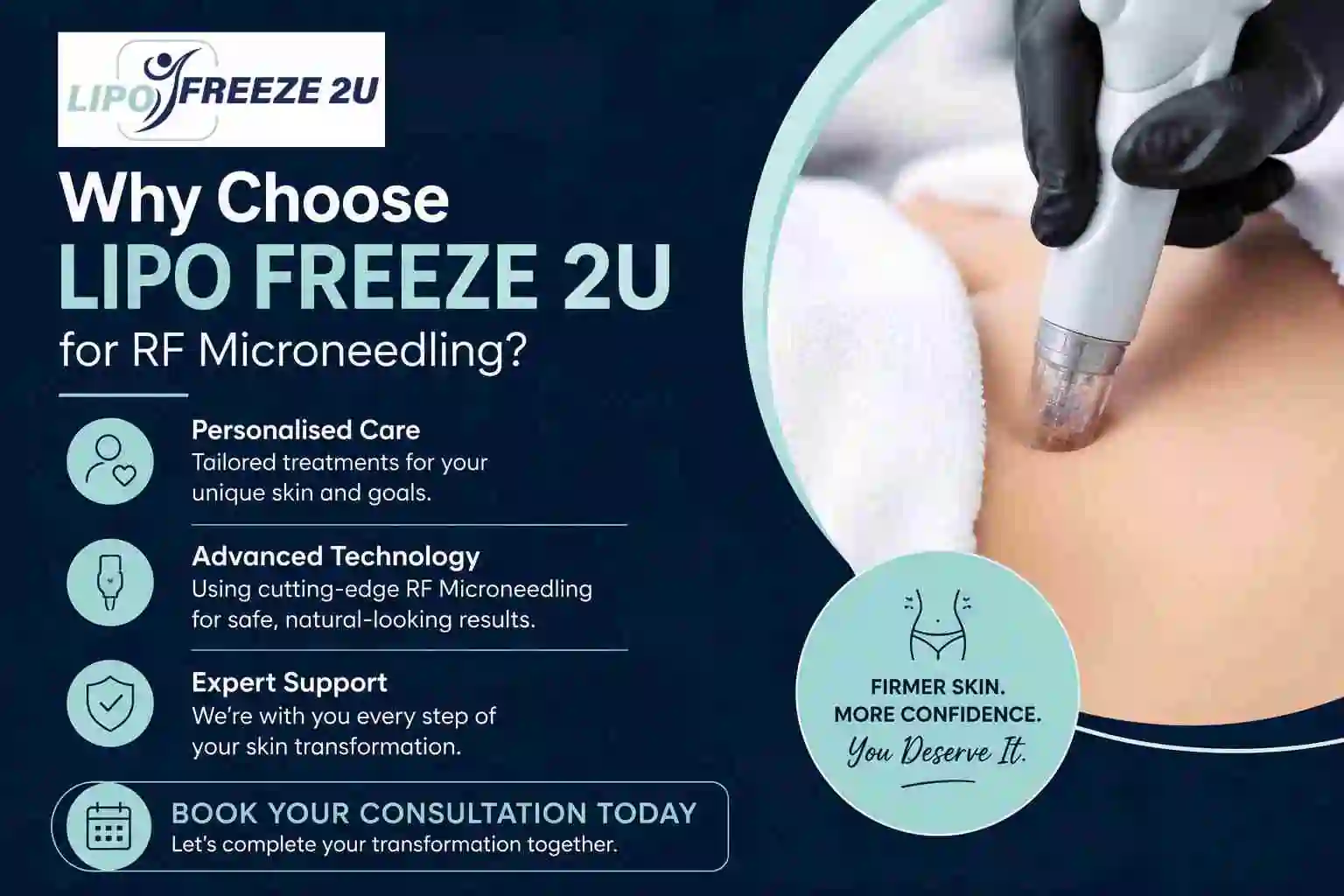 Why Choose LIPO FREEZE 2U for RF Microneedling Wallingford?